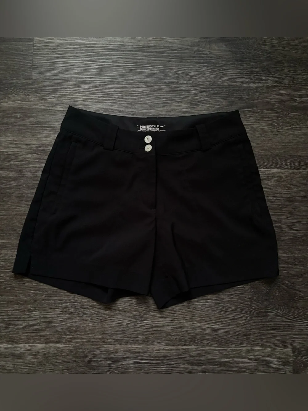 Nike Women's Black Athletic Golf Shorts
